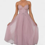 Eileen Vestido Midi de Tul