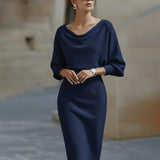 Ailany Vestido Midi de Lujo