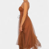 Eileen Vestido Midi de Tul