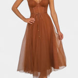 Eileen Vestido Midi de Tul