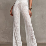 Mono Halter de Encaje Isabella con Detalle de Llave