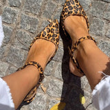 BALLET FLATS PUNTUDOS CON TIRA