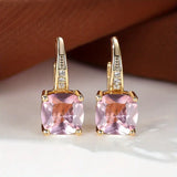 Pendientes de Aro Mystic Stone | Dorado