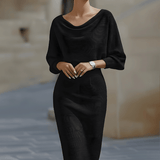 Ailany Vestido Midi de Lujo