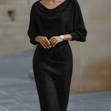 Ailany Vestido Midi de Lujo