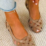 Caterina | Sandalias Trenzadas Verano Viva