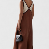 Diamond Vestido Boho de Verano con Escote en V
