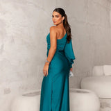 Melyssa Elegante Maxi Vestido de Noche