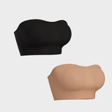 Sujetador bandeau sin tirantes: sin costuras, sin aros y con un ajuste perfecto