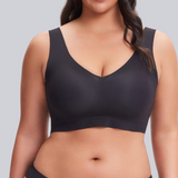 Yack Saint® Sujetador deportivo sin tirantes con cuello en V y espalda lisa