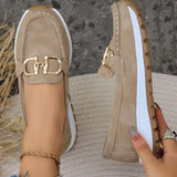 Ellie - Mocasines planos con hebilla
