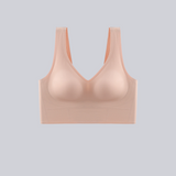 Yack Saint® Sujetador deportivo sin tirantes con cuello en V y espalda lisa