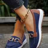 Ellie - Mocasines planos con hebilla