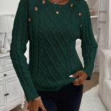 Francisca - Jersey de Punto con Botones
