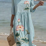 Maria | Vestido informal de mujer con estampado floral