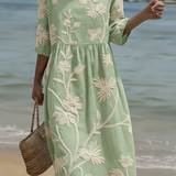 Claudia | Vestido informal de mujer con estampado floral