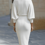 Ailany Vestido Midi de Lujo