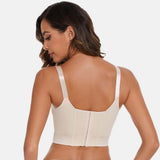 Yack Saint® Sujetador de cobertura total con espalda alisadora – Blanco