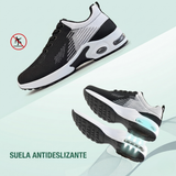 Zapatos Ortopédicos WalkMora - Blanco Negro