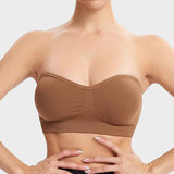Sujetador bandeau sin tirantes: sin costuras, sin aros y con un ajuste perfecto
