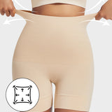 Pantalones cortos de cintura ultra alta con control de abdomen y levantamiento de glúteos