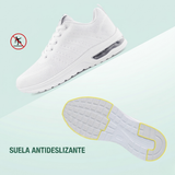 SanoWalk Zapatos Ortopédicos - Todo Blanco