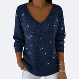 Marina - Elegante Jersey on Escote en V
