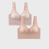 Yack Saint® Sujetador deportivo sin tirantes con cuello en V y espalda lisa