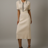 Marie | Vestido Midi de Punto para Mujeres