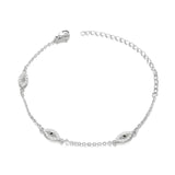 Pulsera del Ojo Malvado con diamantes
