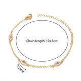 Pulsera del Ojo Malvado con diamantes