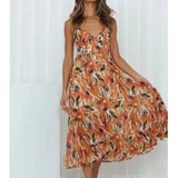 Ingrid | Vestido Midi Flowy de Verano para Mujeres