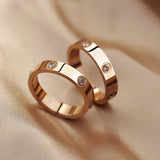 Anillo de banda Roseane