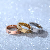 Anillo de banda Roseane