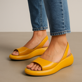 Avenelle - Sandalias ortopédicas con suela acolchada