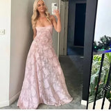 Vestido Maxi de Encaje – Vestido Elegante y Romántico para Mujeres