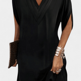 Lesley Vestido Shift Elegante con Escote en V