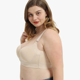Yack Saint® Sujetador push-up con espalda lisa – Beige