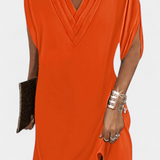 Lesley Vestido Shift Elegante con Escote en V