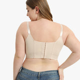 Yack Saint® Sujetador push-up con espalda lisa – Negro (2 unidades)