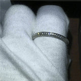 Anillo de banda tejida Julianne