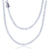 Collar de cadena de tenis