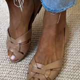 Serafina | Sandalias Trenzadas Naturales