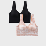 Yack Saint® Sujetador deportivo sin tirantes con cuello en V y espalda lisa