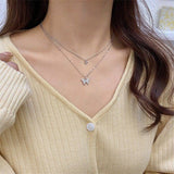 Collar de mariposa Annabella