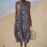 Mael - Vestido de Verano Confortable Sin Mangas