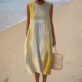 Joy - Vestido de Verano Cómodo Sin Mangas