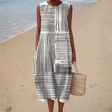 Vivienne - Vestido de Verano Cómodo Sin Mangas