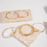 Set de Pulseras Elegancia con Nudos | Dorado
