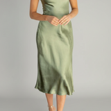 Shane | Vestido Midi Sin Mangas para Mujeres